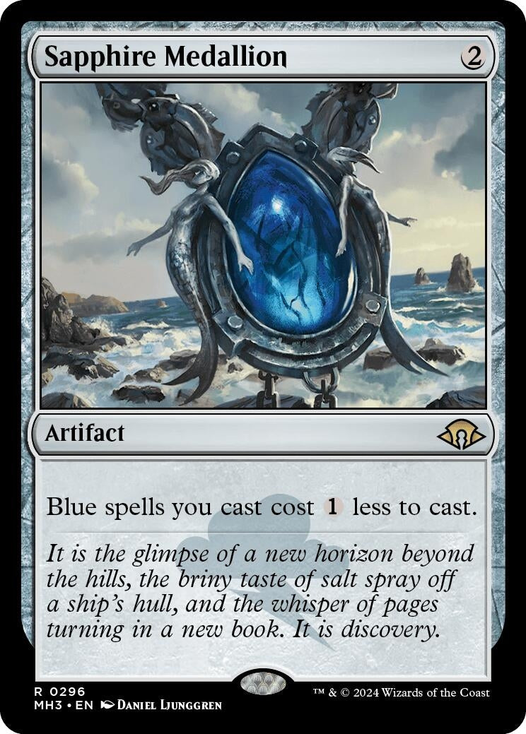 Sapphire Medallion (296) (Modern Horizons 3)