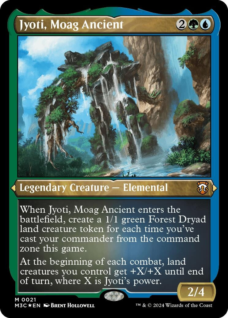 Jyoti, Moag Ancient (Foil Etched) (21) (Commander: Modern Horizons 3)
