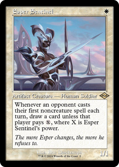 Esper Sentinel (Retro Frame) (2) (Modern Horizons 2)