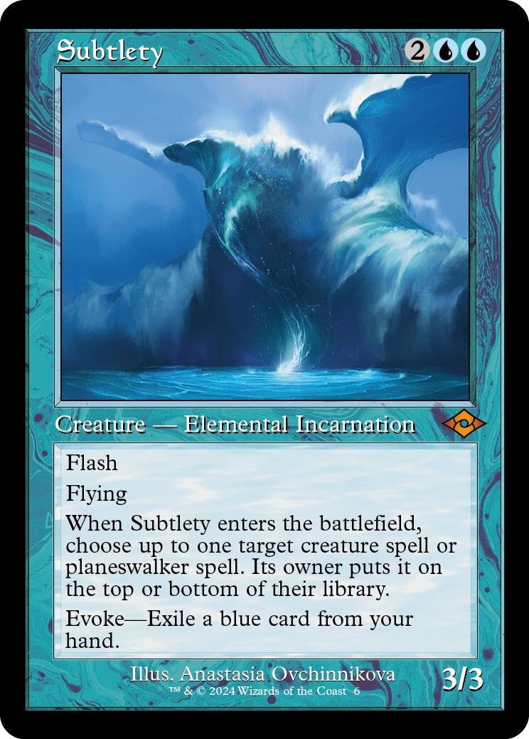 Subtlety (Retro Frame) (6) (Modern Horizons 2)