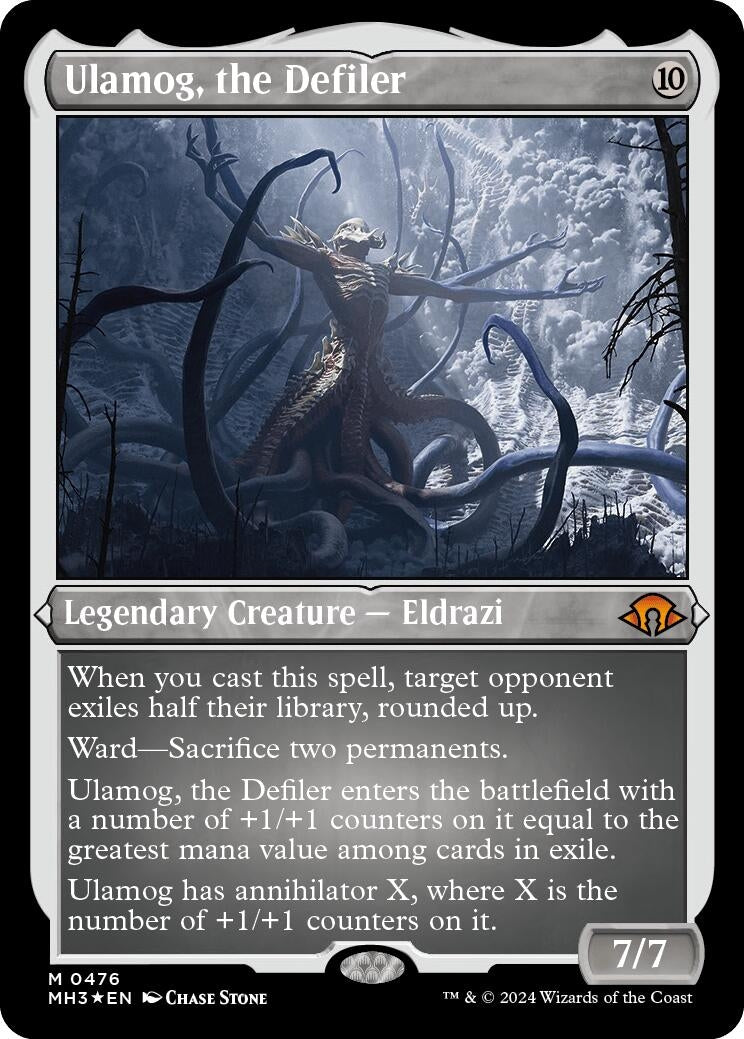 Ulamog, the Defiler (Foil Etched) (476) (Modern Horizons 3)