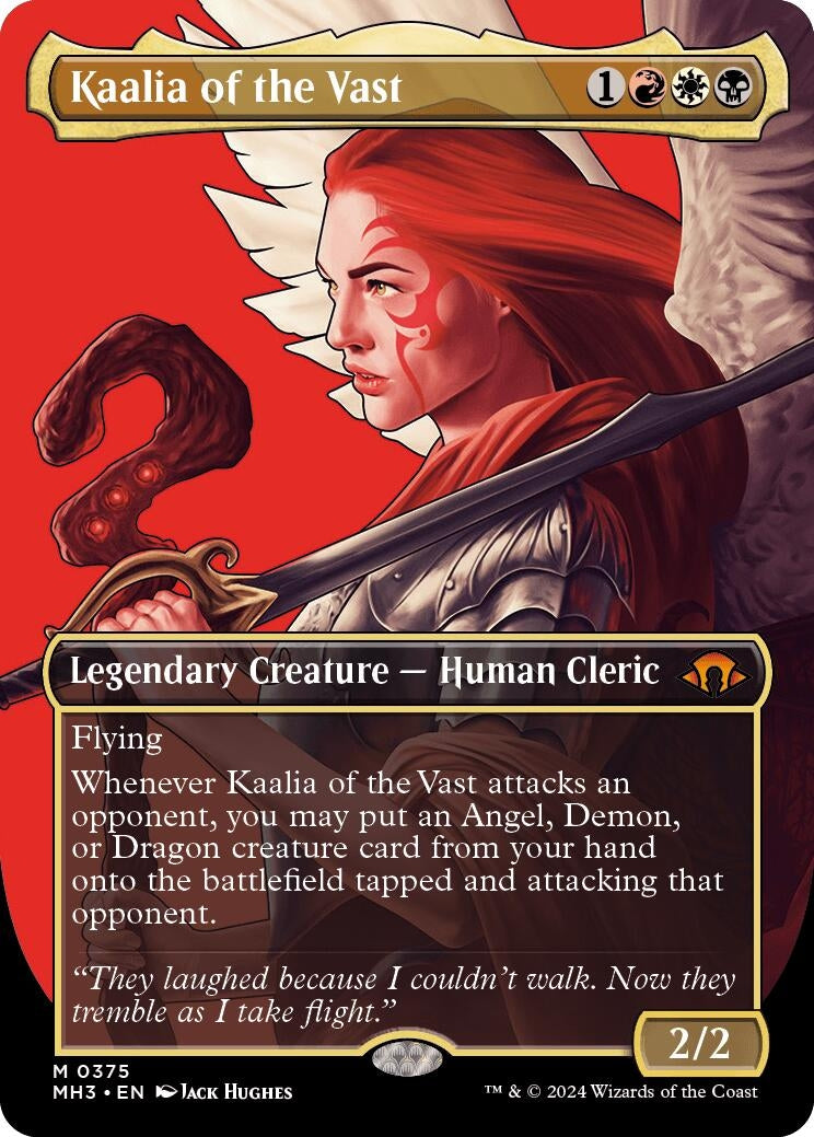 Kaalia of the Vast (0375) (Borderless) (375) (Modern Horizons 3)