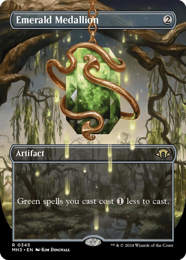 Emerald Medallion (Borderless) (345) (Modern Horizons 3)