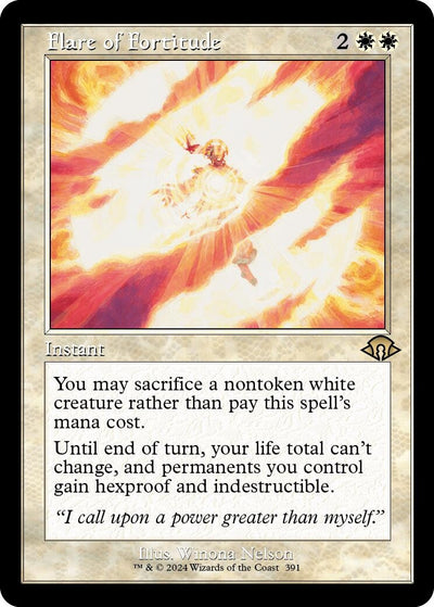 Flare of Fortitude (Retro Frame) (391) (Modern Horizons 3)