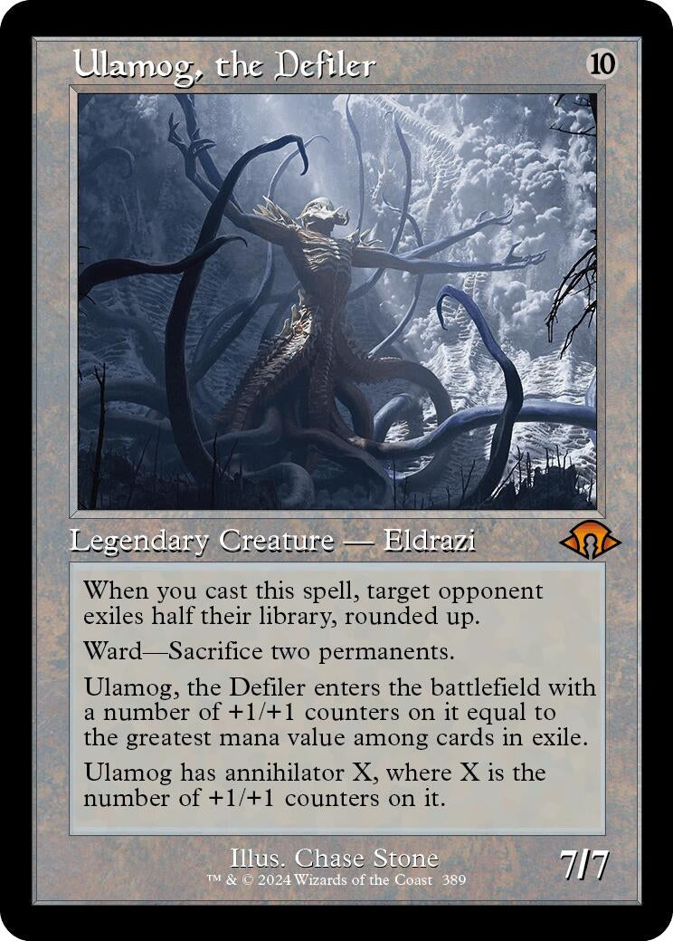 Ulamog, the Defiler (Retro Frame) (389) (Modern Horizons 3)