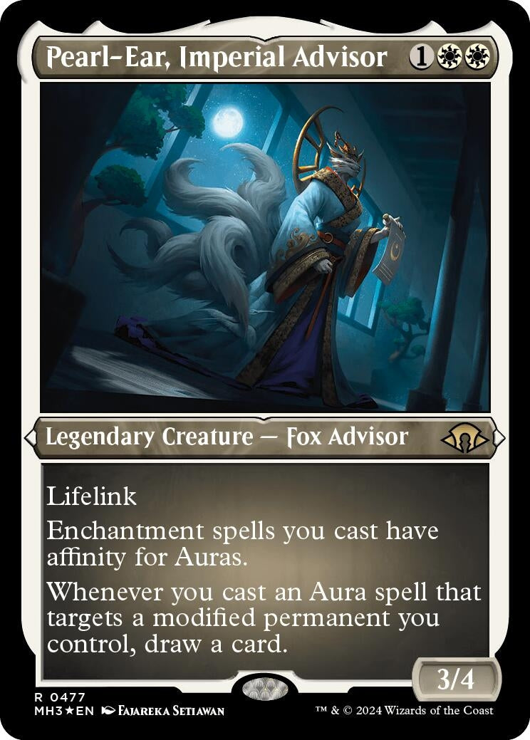 Pearl-Ear, Imperial Advisor (Foil Etched) (477) (Modern Horizons 3)