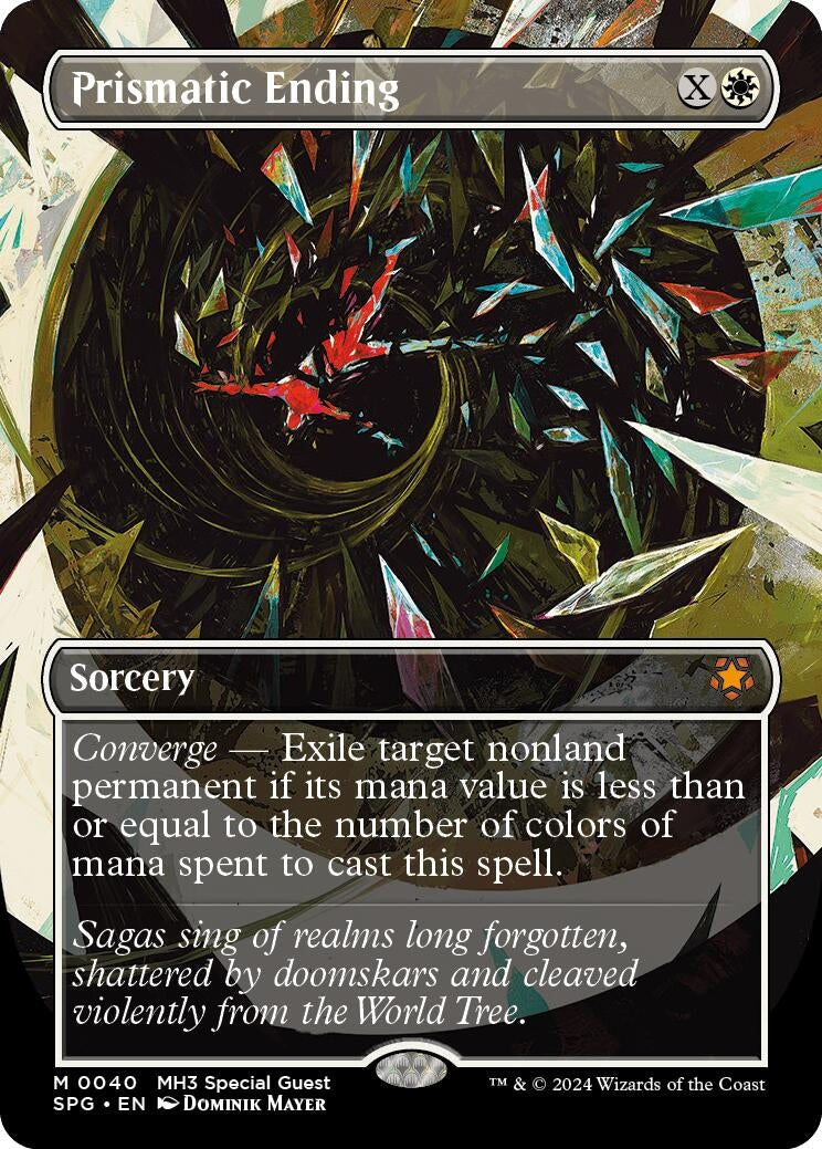 Prismatic Ending (Borderless) (40) (Special Guests)