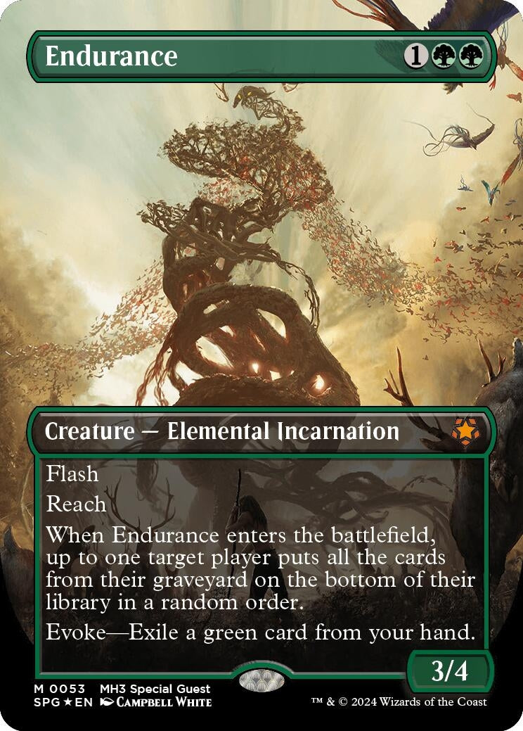 Endurance (Borderless) (Textured Foil) (53) (Special Guests)