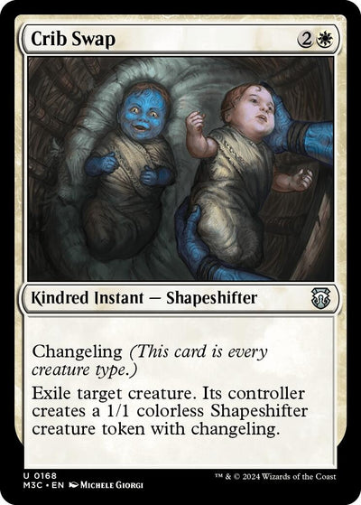Crib Swap (168) (Commander: Modern Horizons 3)