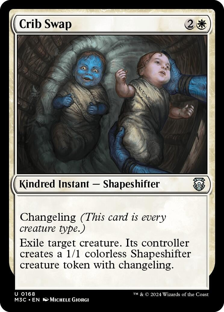 Crib Swap (168) (Commander: Modern Horizons 3)