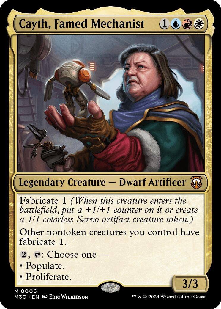 Cayth, Famed Mechanist (6) (Commander: Modern Horizons 3)
