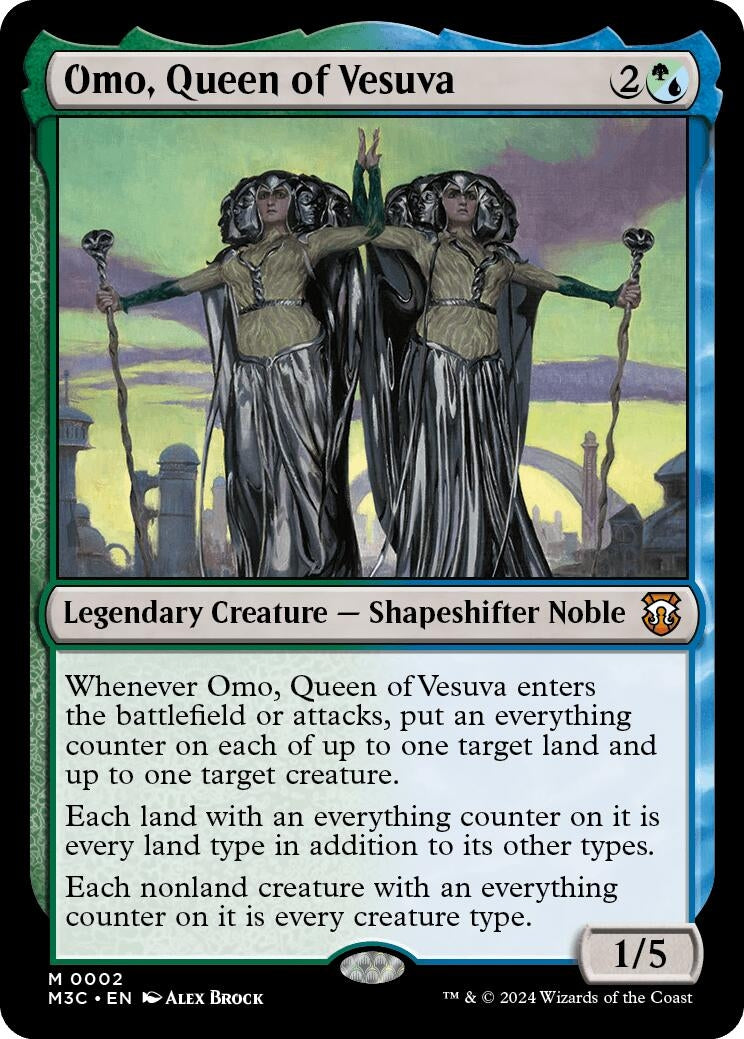 Omo, Queen of Vesuva (2) (Commander: Modern Horizons 3)