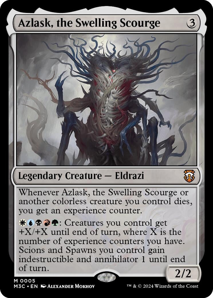 Azlask, the Swelling Scourge (5) (Commander: Modern Horizons 3)