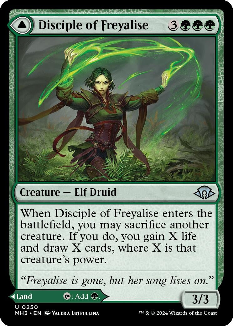 Disciple of Freyalise (250) (Modern Horizons 3)