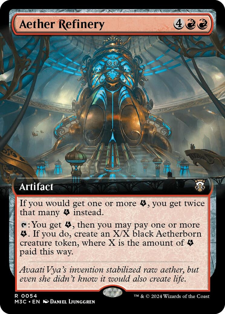 Aether Refinery (Extended Art) (54) (Commander: Modern Horizons 3)
