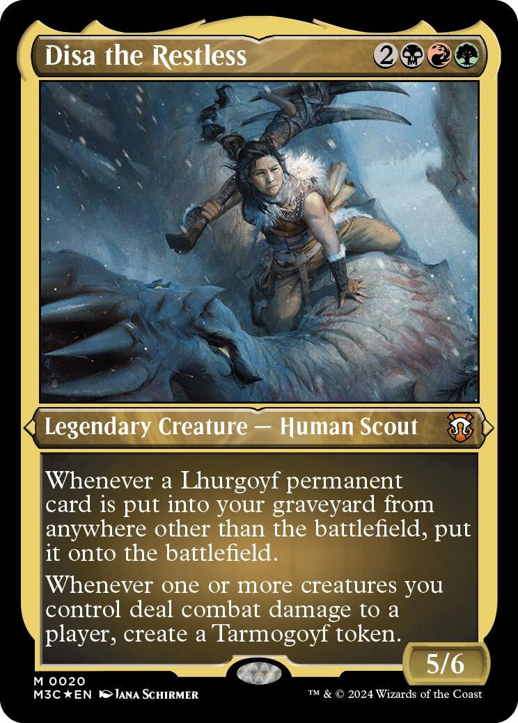 Disa the Restless (Foil Etched) (20) (Commander: Modern Horizons 3)