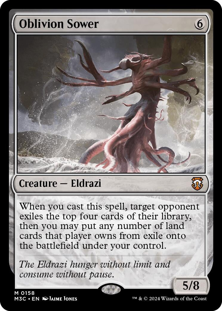 Oblivion Sower (Ripple Foil) (158) (Commander: Modern Horizons 3)