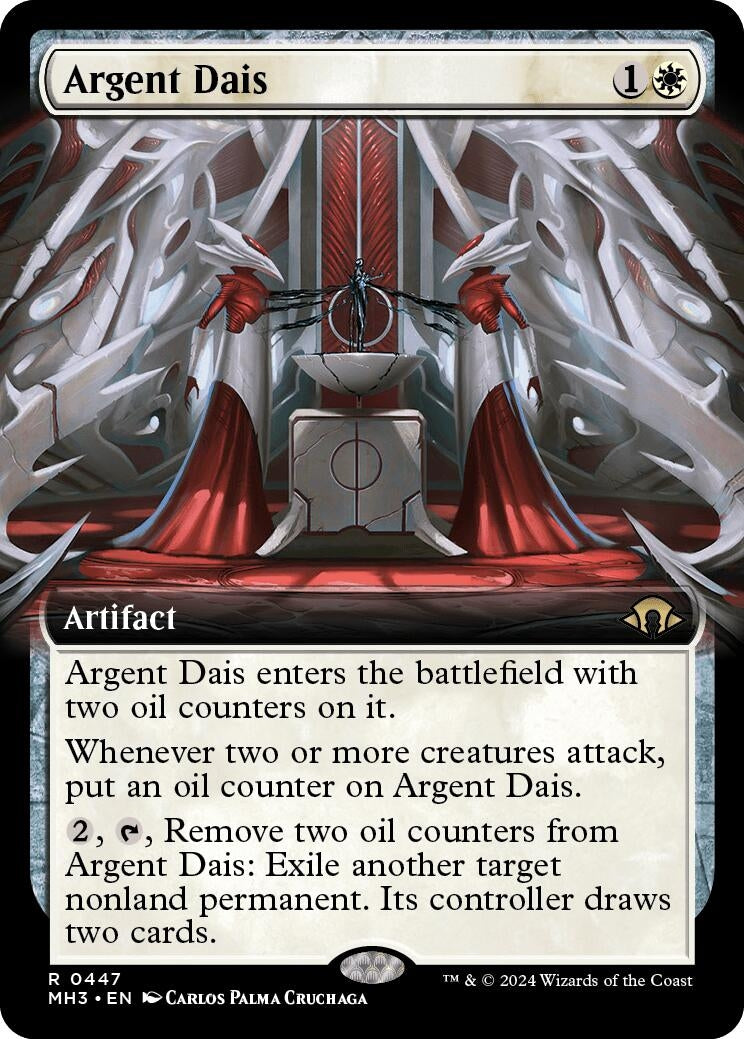 Argent Dais (Extended Art) (447) (Modern Horizons 3)
