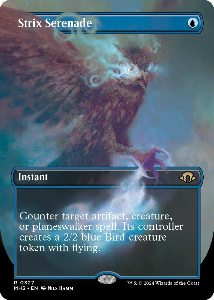 Strix Serenade (Borderless) (327) (Modern Horizons 3)