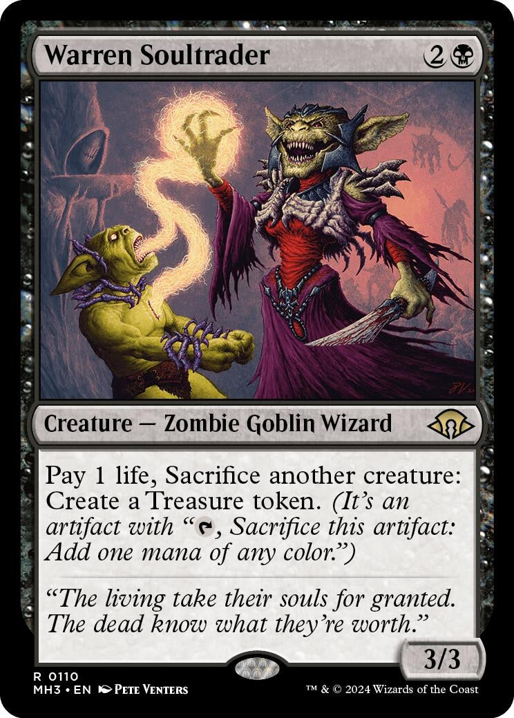Warren Soultrader (110) (Modern Horizons 3) (MH3)