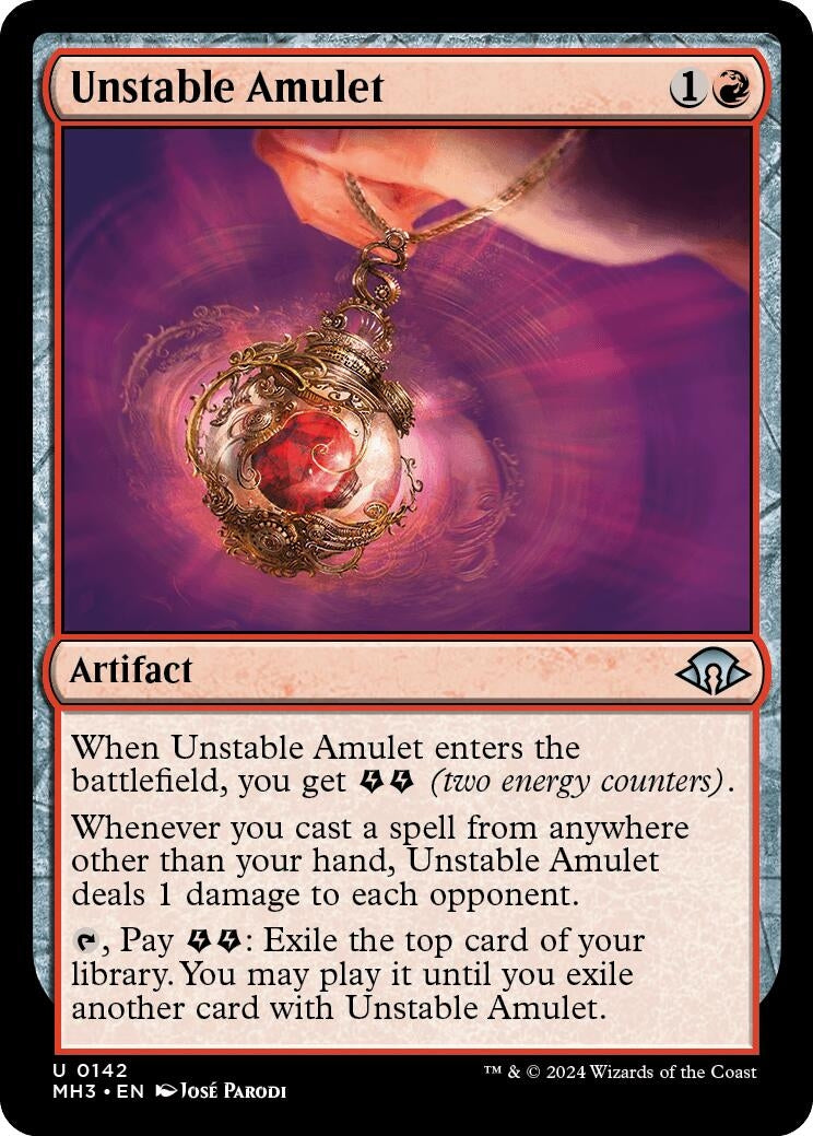 Unstable Amulet (142) (Modern Horizons 3)