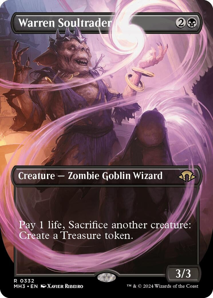Image for Warren Soultrader (Borderless) (332) - Magic: The Gathering