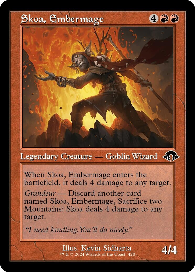 Skoa, Embermage (Retro Frame) (420) (Modern Horizons 3)