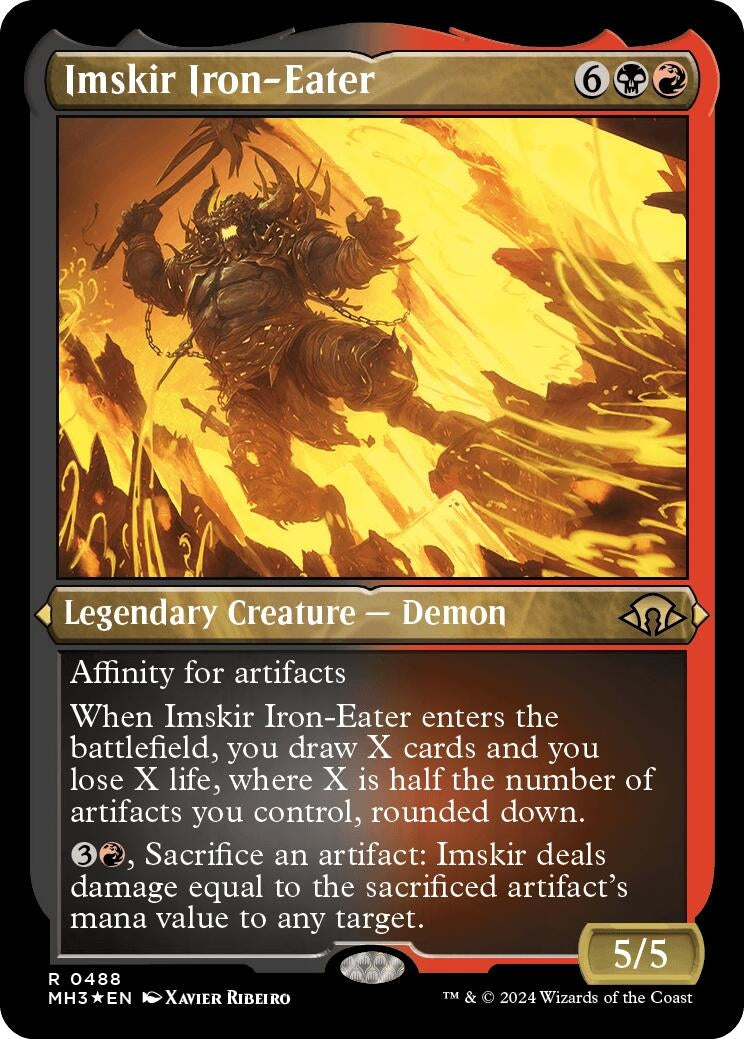 Imskir Iron-Eater (Foil Etched) (488) (Modern Horizons 3)
