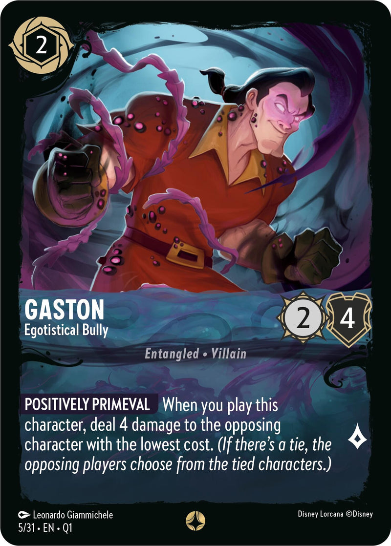 Gaston - Egotistical Bully (5/31) (Illumineer's Quest: Deep Trouble)