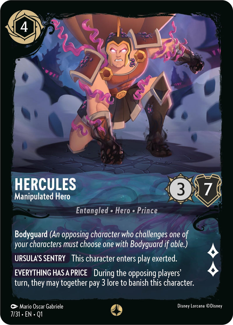 Hercules - Manipulated Hero (7/31) (Illumineer's Quest: Deep Trouble)