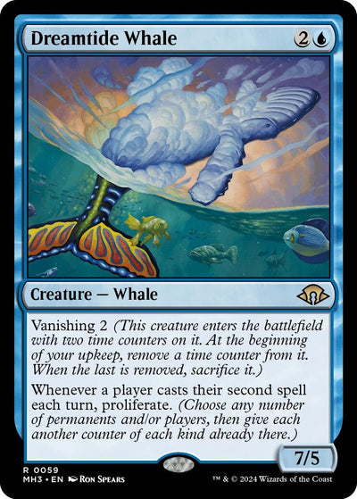 Dreamtide Whale (59) (Modern Horizons 3)