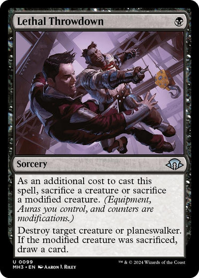 Lethal Throwdown (99) (Modern Horizons 3)