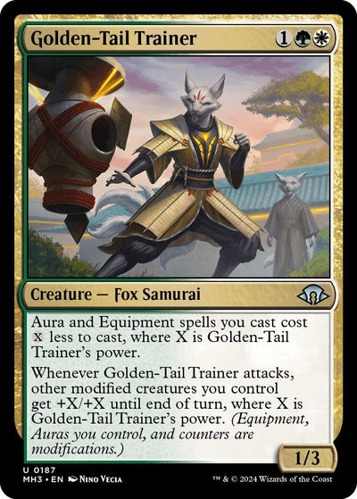 Golden-Tail Trainer (187) (Modern Horizons 3)