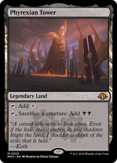 Phyrexian Tower (303) (Modern Horizons 3) (MH3)
