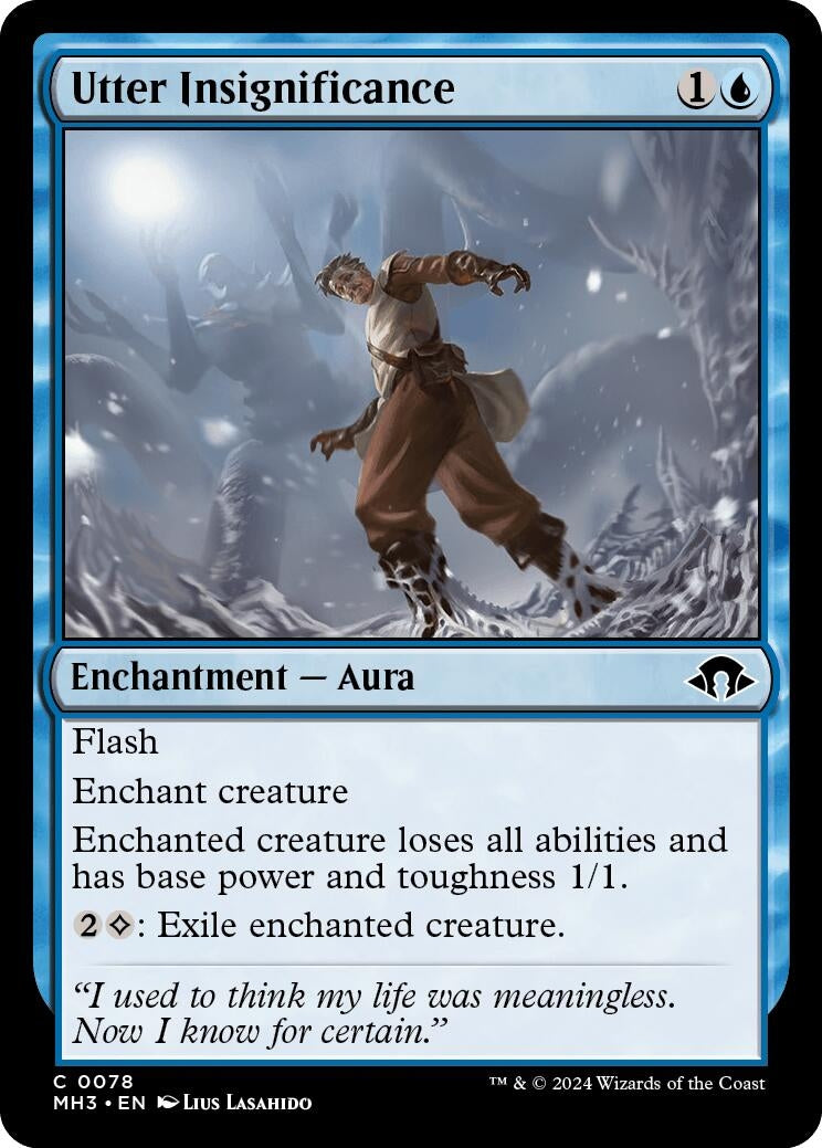 Utter Insignificance (78) (Modern Horizons 3)