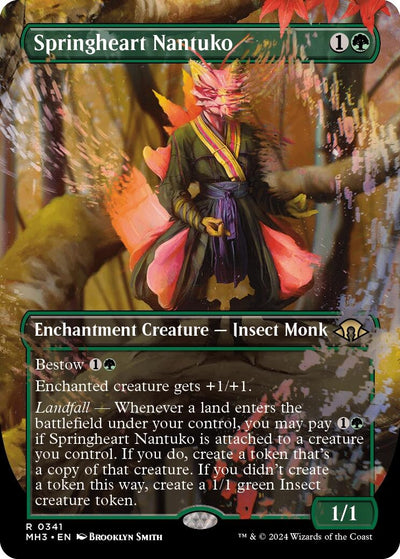Springheart Nantuko (Borderless) (341) (Modern Horizons 3)