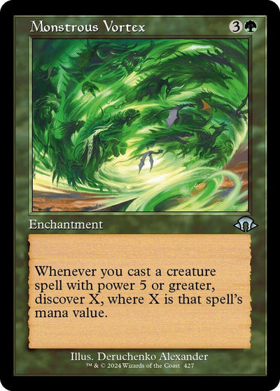 Monstrous Vortex (Retro Frame) (427) (Modern Horizons 3)