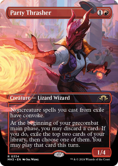 Party Thrasher (Borderless) (334) (Modern Horizons 3)