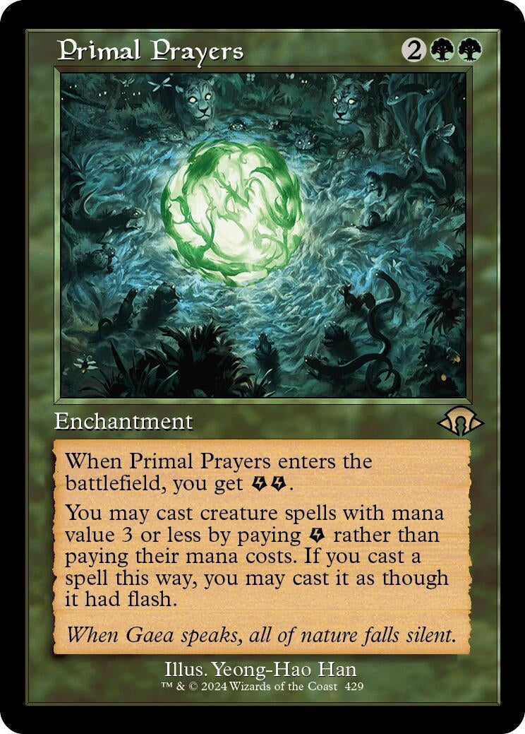 Primal Prayers (Retro Frame) (429) (Modern Horizons 3)