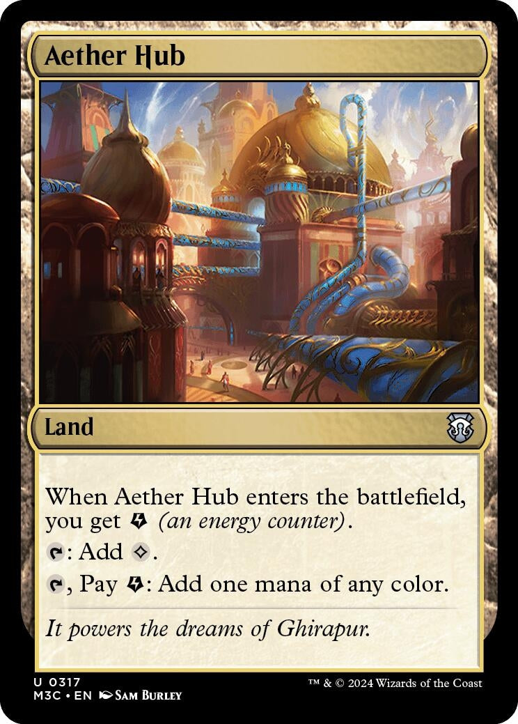 Aether Hub (317) (Commander: Modern Horizons 3)
