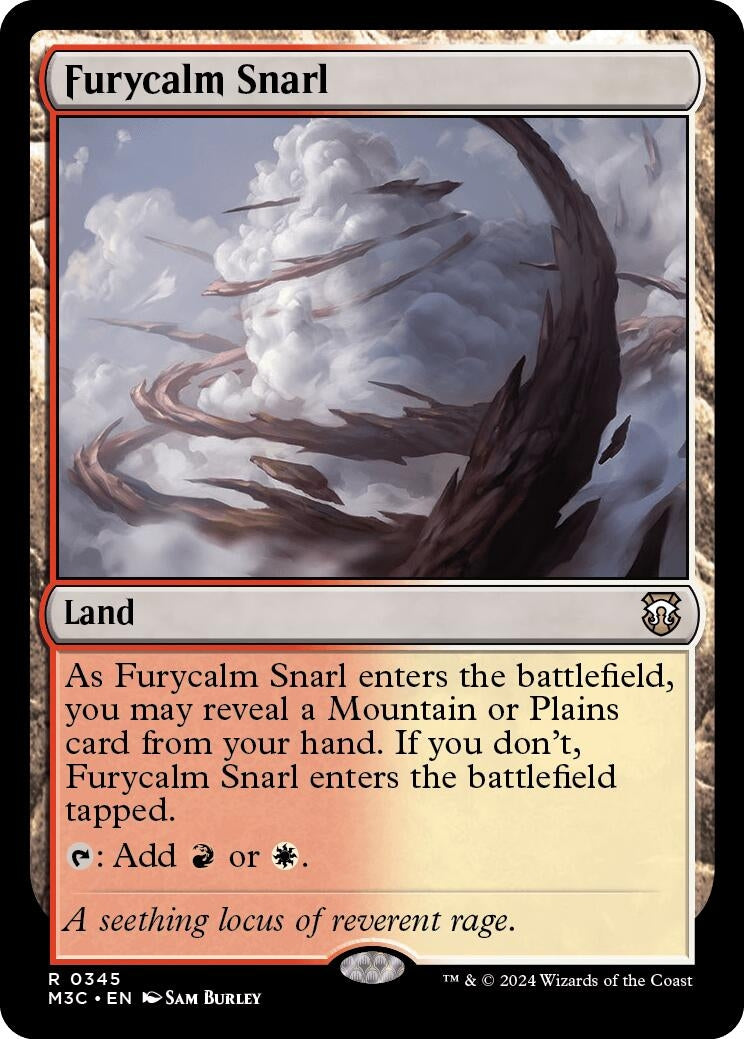 Furycalm Snarl (345) (Commander: Modern Horizons 3)
