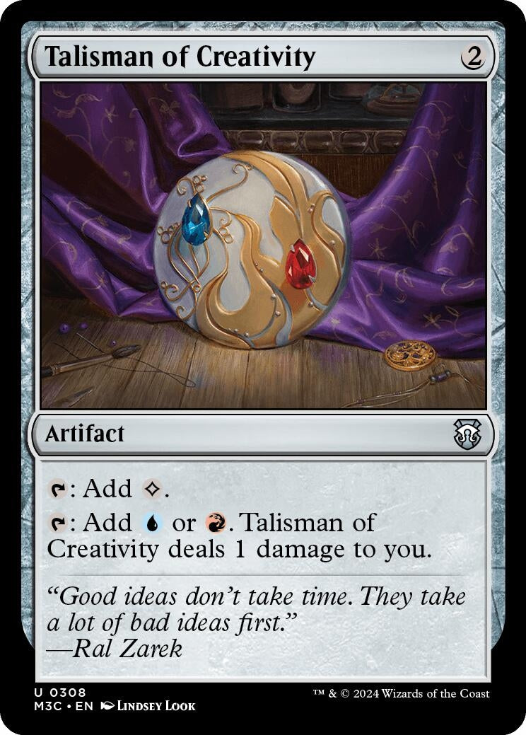 Talisman of Creativity (308) (Commander: Modern Horizons 3)