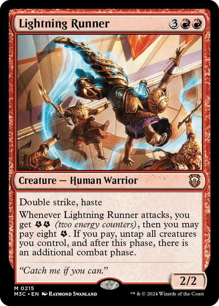 Lightning Runner (215) (Commander: Modern Horizons 3)