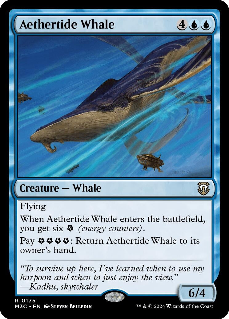 Aethertide Whale (175) (Commander: Modern Horizons 3)