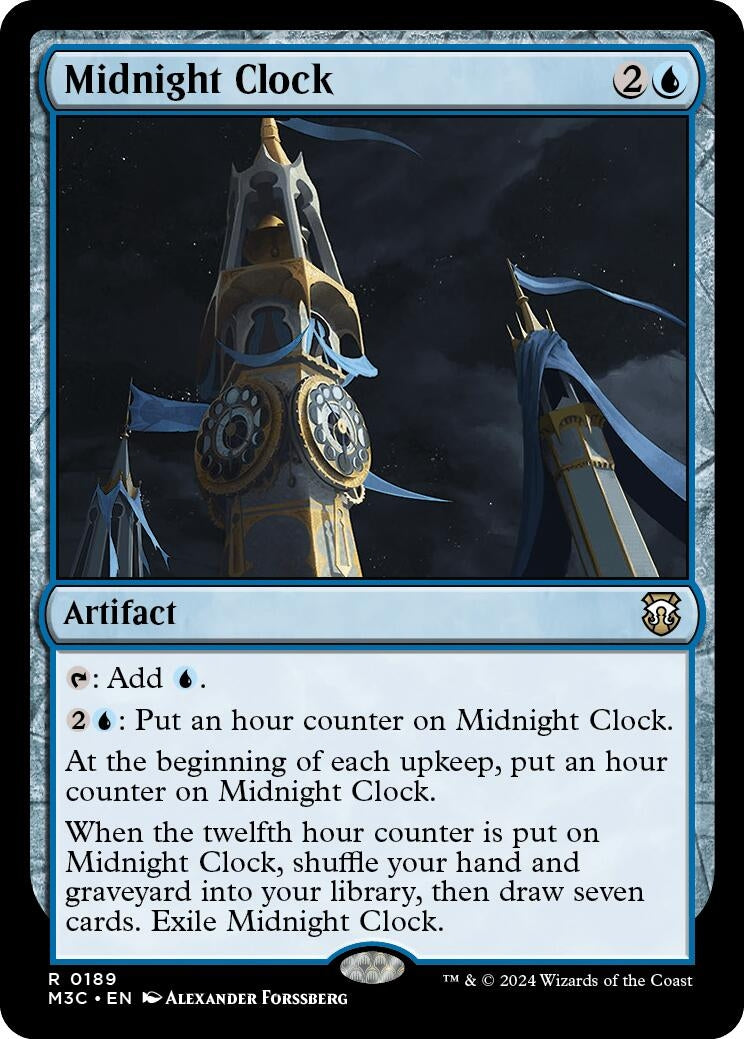 Midnight Clock (189) (Commander: Modern Horizons 3)