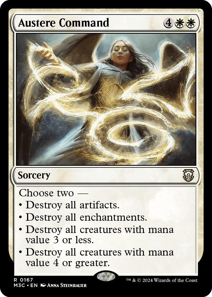 Austere Command (167) (Commander: Modern Horizons 3)