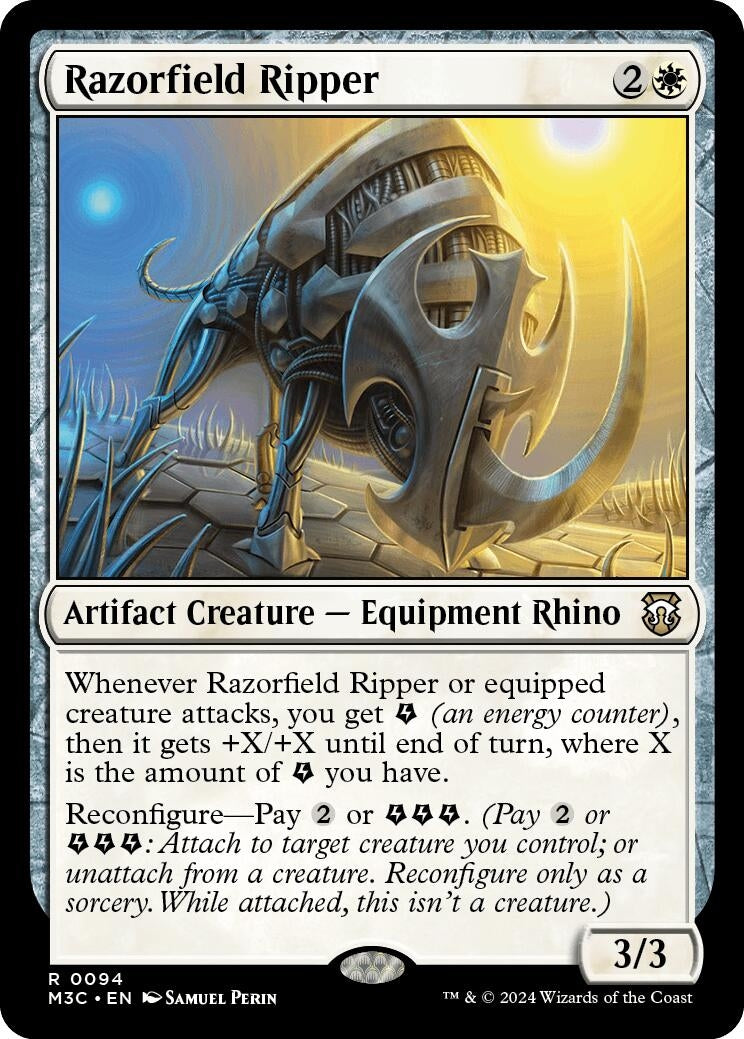 Razorfield Ripper (94) (Commander: Modern Horizons 3)