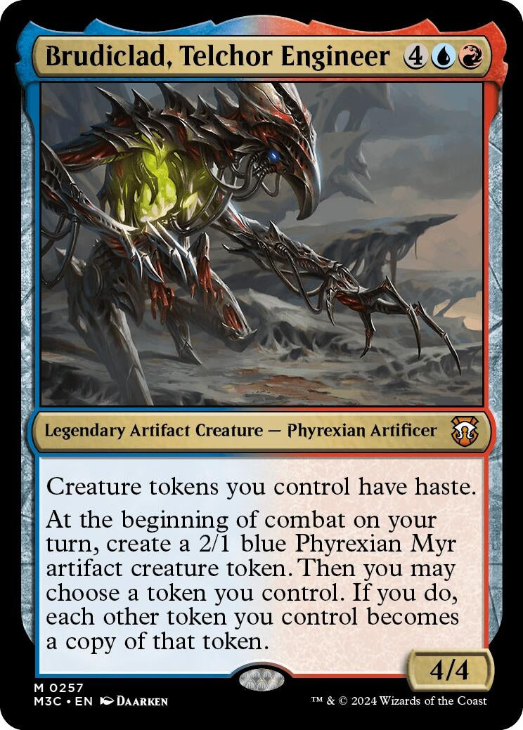 Brudiclad, Telchor Engineer (257) (Commander: Modern Horizons 3)