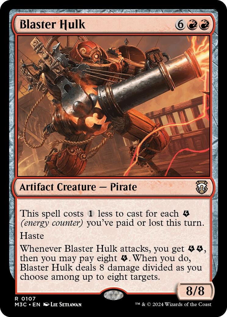 Blaster Hulk (107) (Commander: Modern Horizons 3)