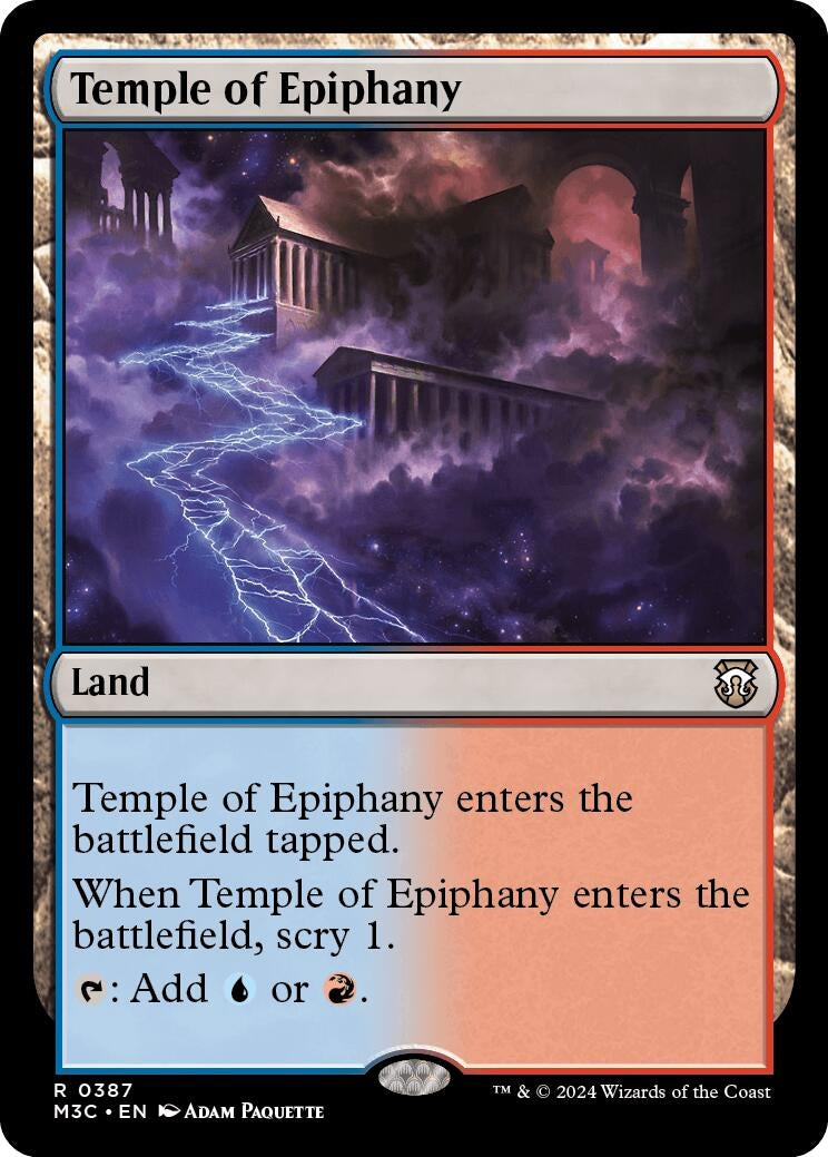 Temple of Epiphany (387) (Commander: Modern Horizons 3)